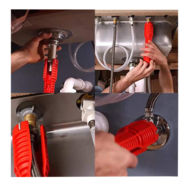 Multi Purpose Plumbing Tool Pipe Wrench Faucet And Sink